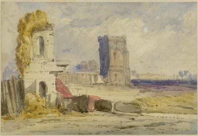 Landscape with Ruins by William Callow